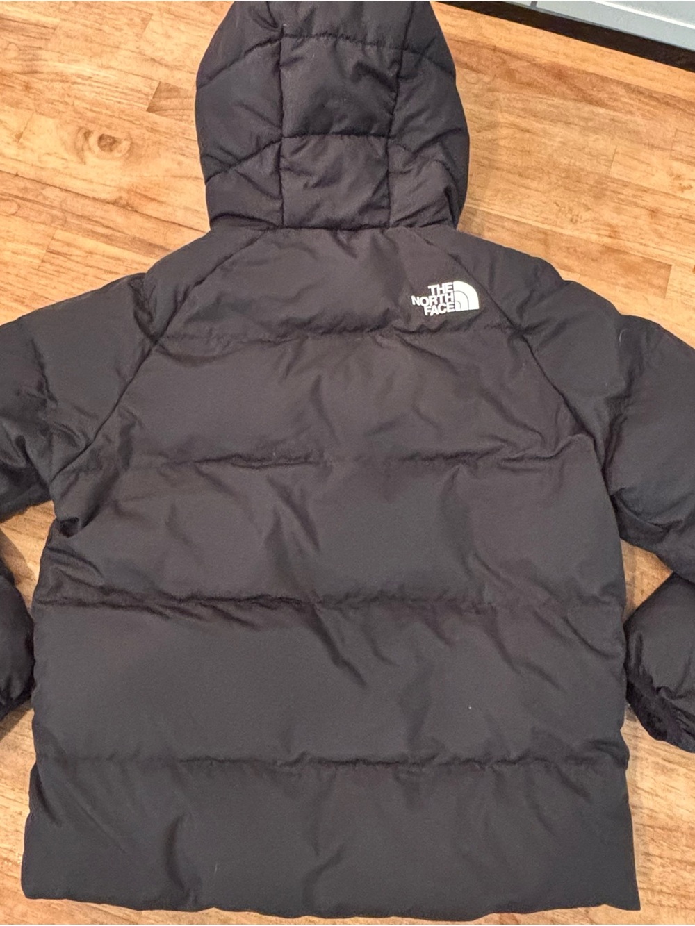 The North Face Black Hooded Down Jacket - Picture 2 of 2